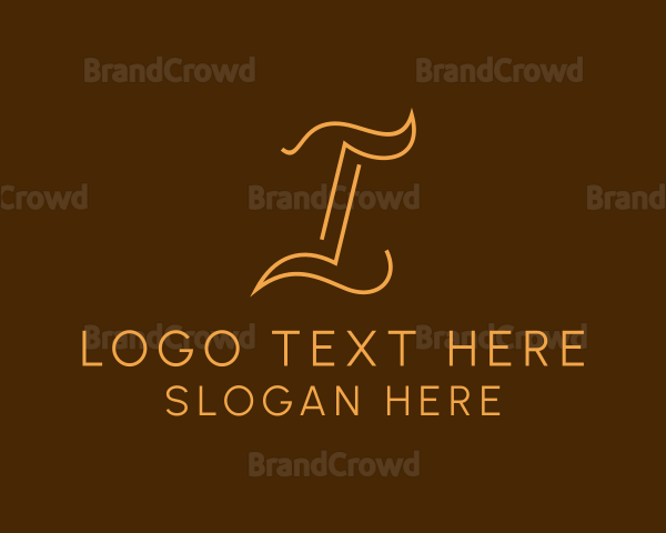 Elegant Boutique Letter I Logo