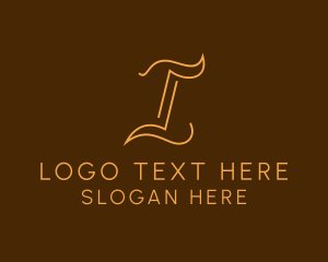 Stylist - Elegant Boutique Letter I logo design