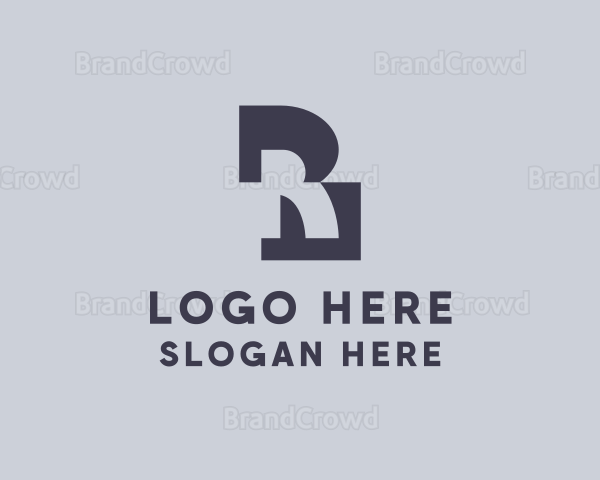 Creative Agency Brand Letter R Logo