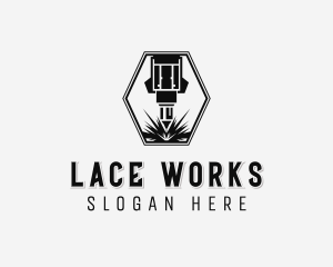 Laser Machinery Manufacturing logo design