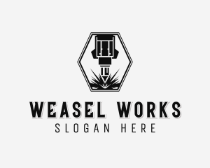 Laser Machinery Manufacturing logo design