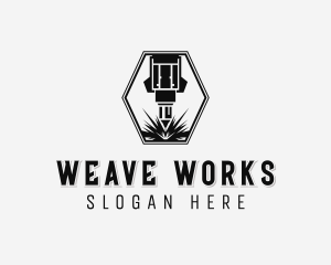 Laser Machinery Manufacturing logo design