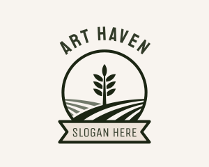 Ecofriendly Farm Agriculture  logo design