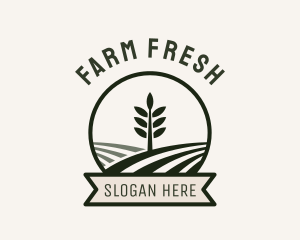 Ecofriendly Farm Agriculture  logo design