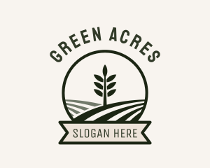 Farming - Ecofriendly Farm Agriculture logo design