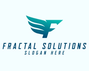 Flying Wing Aviation logo design