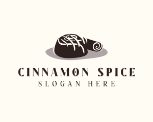 Cinnamon - Cinnamon Roll Dessert logo design