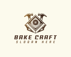 Carpentry Construction Tools logo design