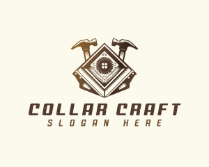 Carpentry Construction Tools logo design