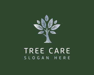 Leaf Silver Eco logo design