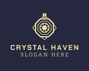 Elegant Crystal Fragrance logo design