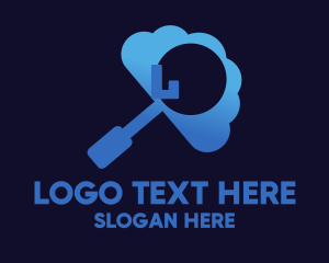 Seek - Cloud Search Lettermark logo design