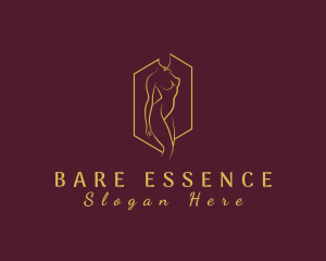 Elegant Female Nude Beauty logo design