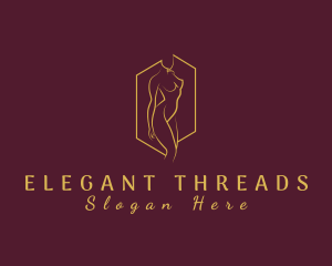 Elegant Female Nude Beauty logo design