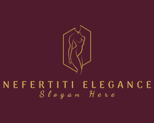 Elegant Female Nude Beauty logo design