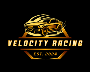 Automotive Car Racing logo design