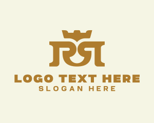 Company - Crown Boutique Letter R logo design