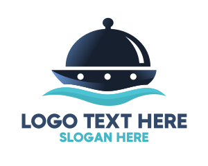 Cooking - Cloche Catering Ship logo design