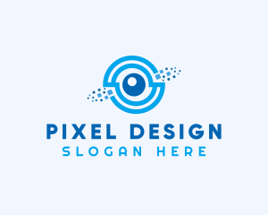 Pixel Eye Technology logo design