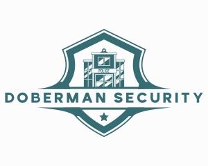 Security Police Station logo design