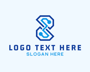 Golden - Tech Professional Letter S Company logo design