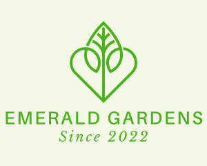 Nature Leaf Gardening  logo design