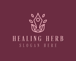 Healing Yoga Wellness logo design