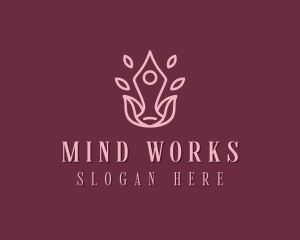 Healing Yoga Wellness logo design