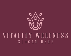 Healing Yoga Wellness logo design