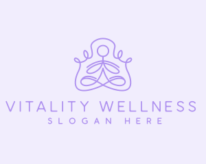 Zen Yoga Wellness logo design