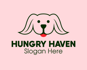 Hungry - Pet Puppy Dog logo design