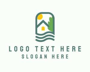 Property Developer - Eco Nature Home logo design