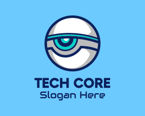 Cyber Tech Eye logo design