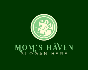 Mom - Maternity Mother Child logo design