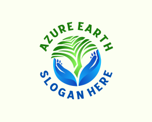 Hand Tree Foundation logo design