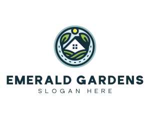 Home Landscaper Gardening logo design