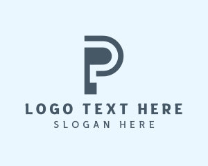 Innovation - Creative Studio Letter P logo design