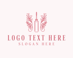 Mascara - Mascara Makeup Cosmetics logo design