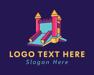 Tower - Bouncy Castle Inflatable logo design
