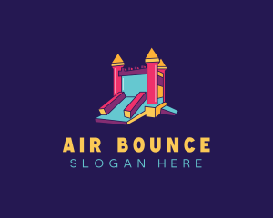 Bouncy Castle Inflatable logo design