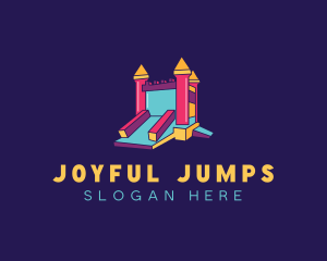 Bouncy Castle Inflatable logo design