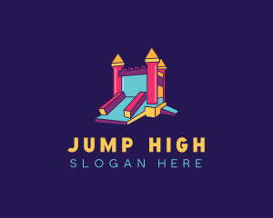 Bouncy Castle Inflatable logo design