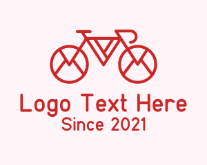 Utility-bike - Red Mountain Bike logo design