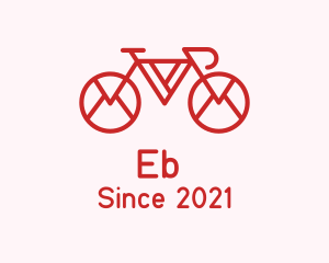 Explorer - Red Mountain Bike logo design