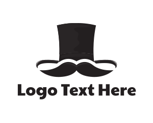 Barber - Mister Top Hat logo design