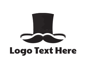 Waiter - Mister Top Hat logo design