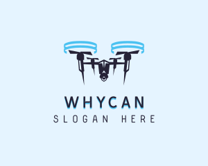 Aerial - Quadrotor Drone Videography logo design