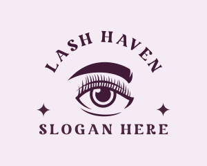 Eyelash & Eyebrow Salon logo design