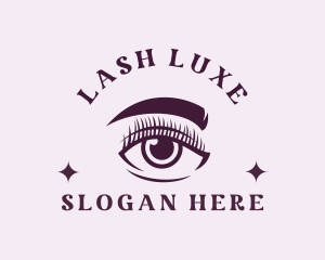 Eyelash & Eyebrow Salon logo design