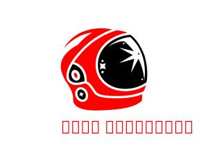 Gamer - Space Astronaut Helmet logo design